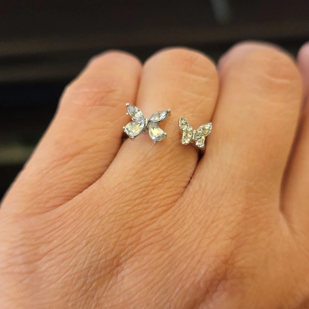 Butterfly Adjustable Ring
